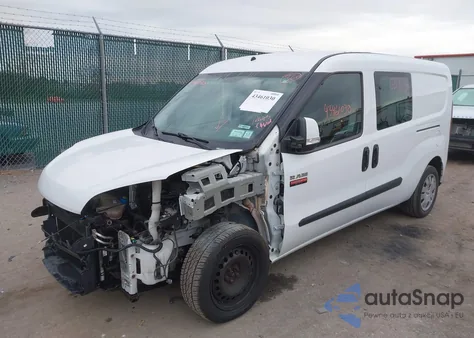 2016 Ram Promaster City Tradesman Slt из США, поврежденный, VIN ZFBERFBT1G6B15676